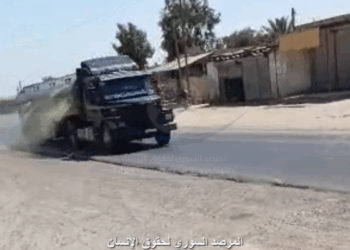 داعشیان در دیرالزور بر یک تانکر حامل نفت حمله کردند